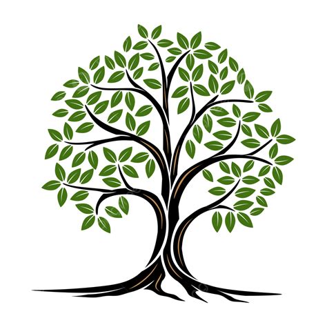 Tree Logo Design Tree Logo Green Tree Green Leaf Png And Vector With