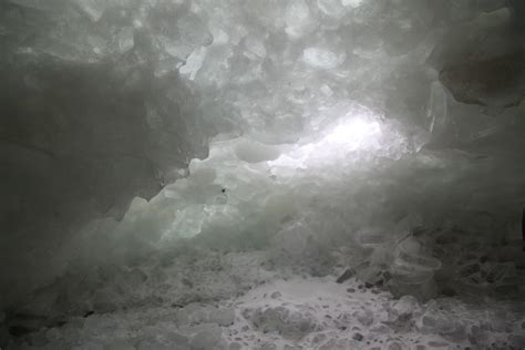 Mother Nature Gives Back Stunning Ice Caves Form Following Months Of