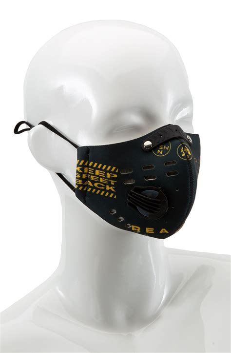 REASON Hazard Vented Mask FM 23BLK Shiekh