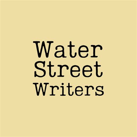 Water Street Writers | Batavia IL