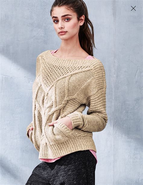 Taylor Hill • Victorias Secret Taylor Hill Style Knit Outfit