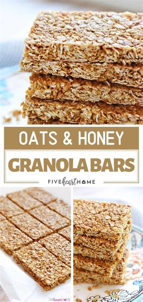 This easy and homemade healthy granola bars recipe is packed with rolled oats, crispy cereal, & mini chocolate chips! Oats & Honey Granola Bars is a quick and easy healthy ...