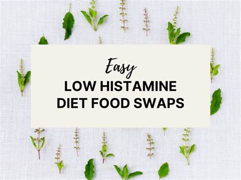 Easy Low Histamine Diet Food Swaps 5 Support Fibromyalgia Network