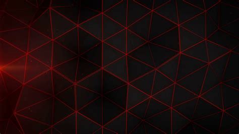 Customize and personalise your desktop, mobile phone and tablet with these free wallpapers! glowing-red-triangle-polygons-background-loopable-4k-uhd ...