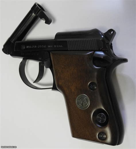 Beretta Model 21a 25 Cal Wood Grips