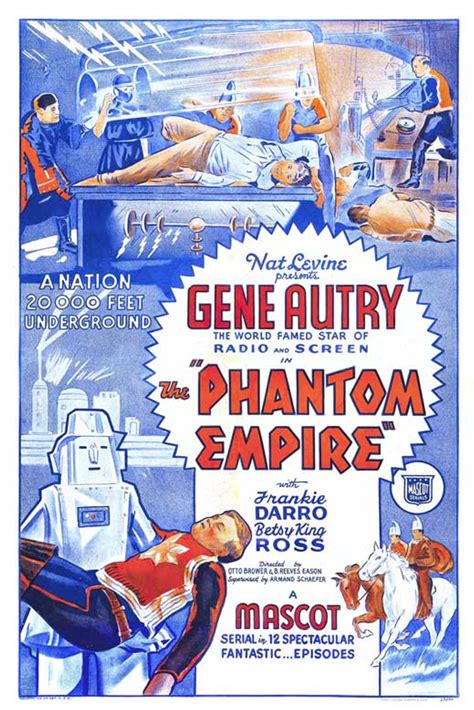 The Phantom Empire Movie Poster Print 27 X 40 Item Movcb29904