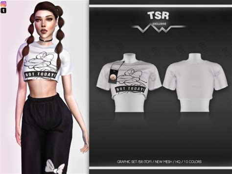 Graphic Set 158 Top Bd550 By Busra Tr At Tsr Lana Cc Finds