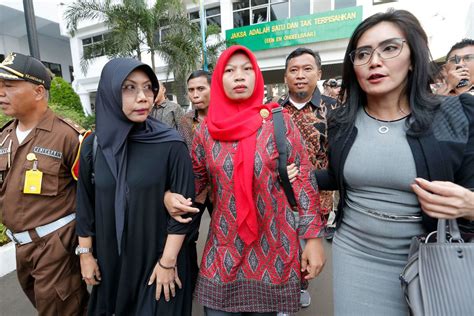 indonesian who recorded her harasser gets reprieve from jail