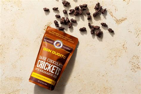 Dark Chocolate Crickets With Amaranth Seeds Sunbasket