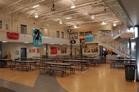 Interior Of A Modern High School In Burnaby School Interior House