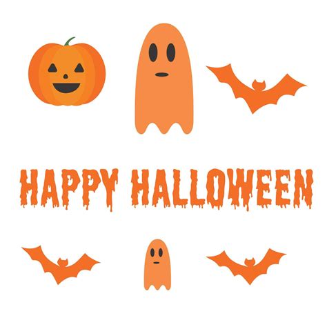 Happy Halloween Wishes Free Vector Download 31601203 Vector Art At Vecteezy