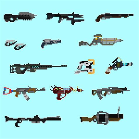 ArtStation - Iconic guns in games!