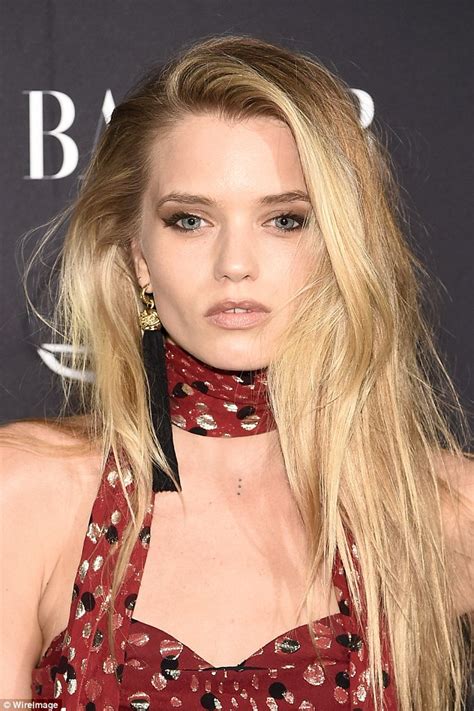 abbey lee kershaw smoulders in a tiny dress at new york fashion week daily mail online