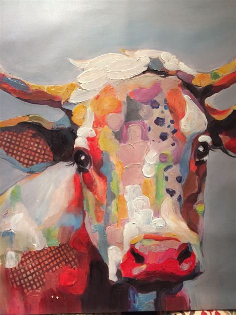 Betsy Cow Canvas Art Print By Kay Smith Cowcanvas Canvasart