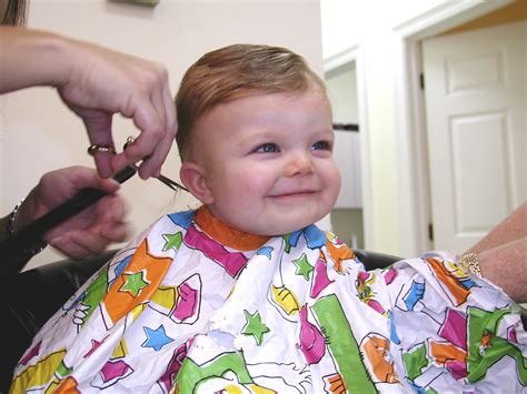 My hair is getting long to the point where i need to cut it. 5 Expert Tips for Baby's First Haircut | CafeMom