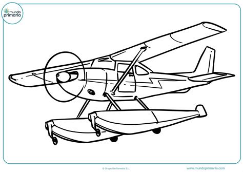 Dibujos De Aviones Y Avionetas Para Colorear