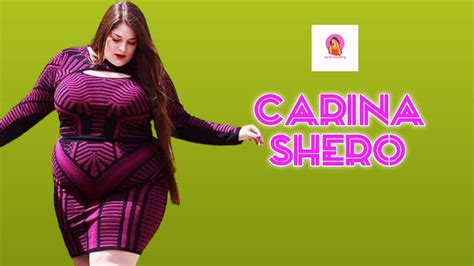 Carina Shero German Curvy Plus Sized Model Bbw Fashion Model