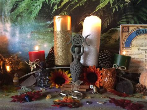 My Mabon Altar Faireroses Witchy Garden
