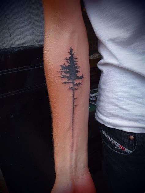 Pine Tree Tattoo Tattoos Pinterest