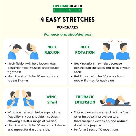 4 Easy Stretches For Neck And Shoulder Pain Orchard Health Clinic