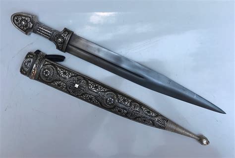 Caucasian Georgian Dagger Cossack Sword Etsy