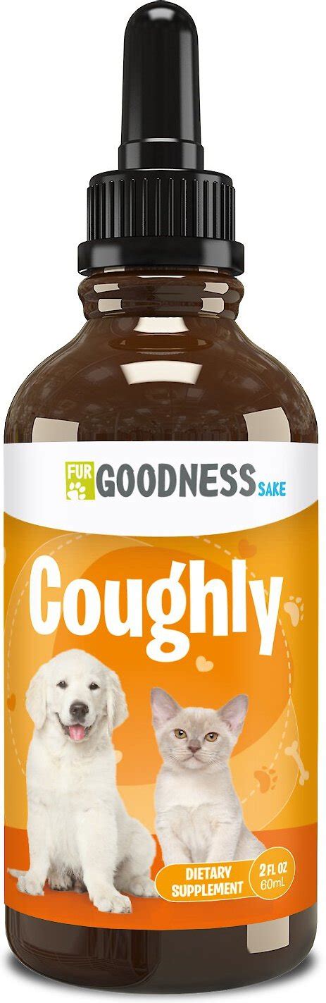 Fur Goodness Sake Coughly Homeopathic Medicine For Kennel Cough For