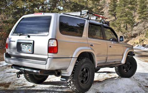 Toyota 4runner is a suv offered in 8 trims and equipped with 5 original equipment tire size sets. Toyota 4Runner custom wheels SCS F-5 16x8.0, ET , tire size 285/75 R16. x ET