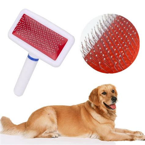 Cat Dog Hair Grooming Stainless Steel Needle Comb Dog Combs Hair Fur