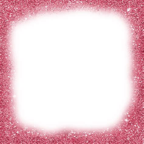 Pink Glitter Frame By Kittykatluv65 Frame Scrap Glitter Pink