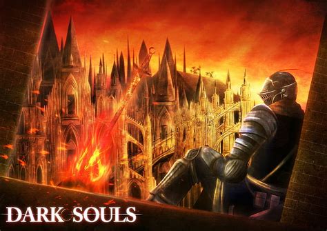 City Of Anor Londo Fire Anor Londo Video Games Dark Souls Knight
