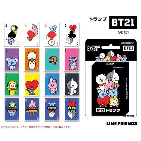 Yesasia Bt21 Playing Card Ensky Lifestyle And Ts Free Shipping