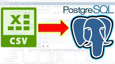 Import CSV Files Into PostgreSQL PgAdmin Data Analyst Skill