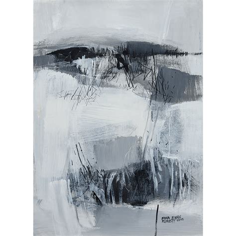 Black And White Abstract I Fiona Ewan Rowett Robertson Art Gallery