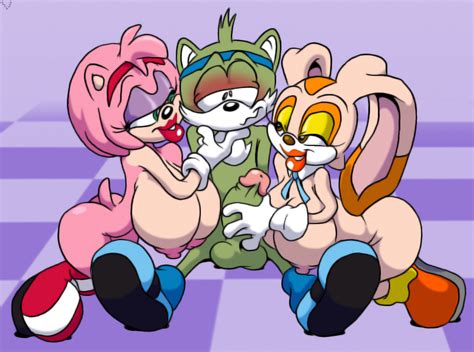 Rule 34 1girls Amy Rose Big Breasts Breasts Color Cream The Rabbit