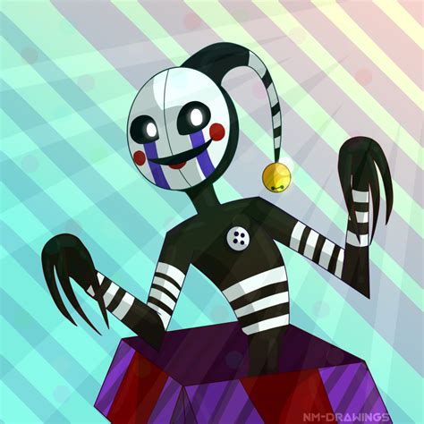 Security Puppet Simple Drawing By Nm Drawings Anime Fnaf Easy