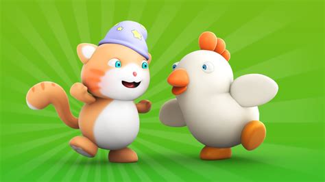 Looi The Cat 3d Animation For Kids Chicken Animal