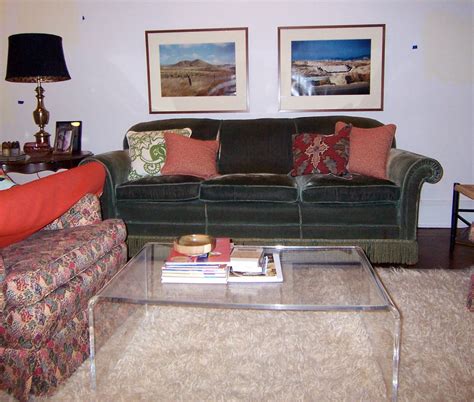 Round lucite coffee table round acrylic coffee table medium size of intended for peekaboo acrylic coffee tables view photo 36 of 40. Bossy color's living room, Part 12: The coffee table ...