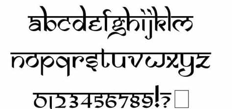 So each vendors use different hindi fonts with different keyboard layouts. Hindi style font | Hindi calligraphy fonts, Tattoo word ...