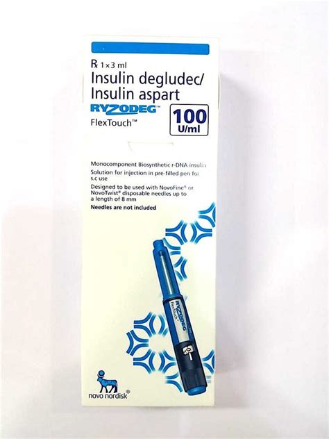 Ryzodeg Iu Ml Insulin Degludec Insulin Aspart Ml At Rs Box In Agra