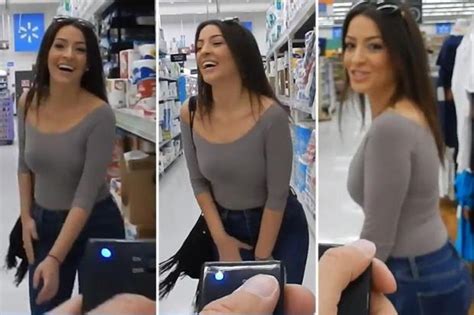 Pranksters Girlfriend Wears Vibrating Knickers To The Supermarket And Hes Controlling The