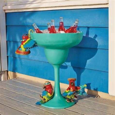 Margaritaville Beverage Tub Outdoor Tiki Bar Margaritaville Decor