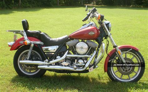 Most model series are limited to a narrow range of engine sizes. Harley Davidson Fxrs Lowrider 1986
