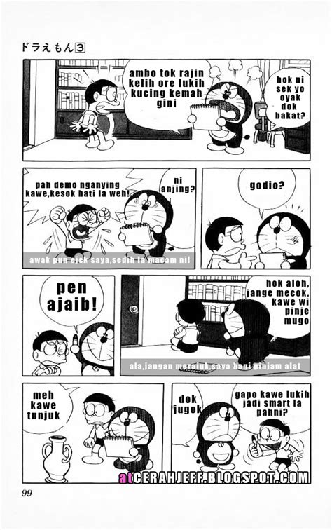 Jom Baca Komik Doraemon Versi Kelantan Oh Media Online Informasi
