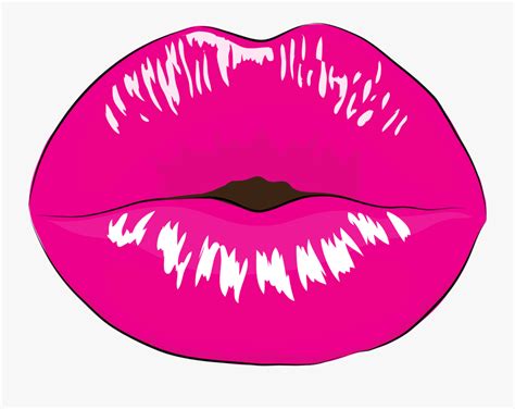 Mouth Makeup Kiss Free Photo Pink Lips Cartoon Free Transparent