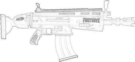 Light machine gun fortnite battle royale coloring pages printable. Coloring Pages: Nerf Fortnite Blasters Coloring Pages Free ...