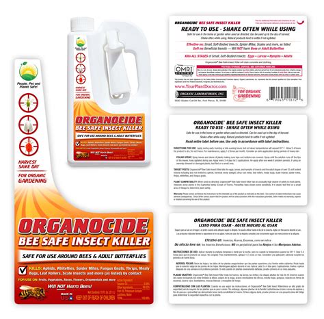 Organocide® Bee Safe Insect Killer 72 Oz Rtu Organic Labs
