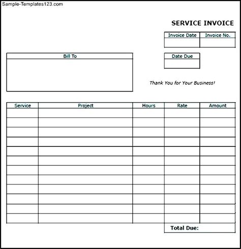 Blank Invoice Template Pdf Format E Databaseorg 17 Blank Invoice