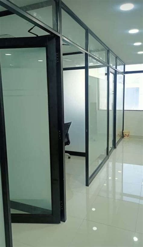 Aluminium Acoustic Aluminum Partition System For Office At Rs 175sq