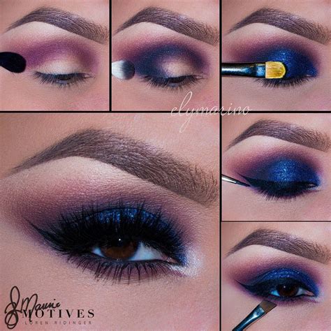 Good Morning Beauties♡ Dramatic Glam By The Talented Elymarino 💜💙 Isn