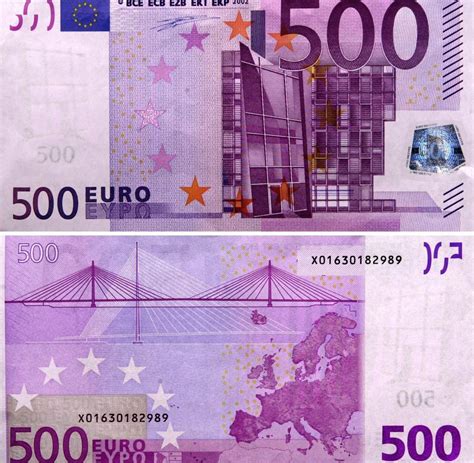 1000 Euro Schein Zum Ausdrucken Kostenlos Euroscheine Geldscheine